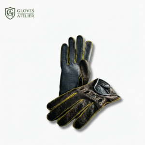 Yellow Suede Driving Gloves – Diablo Giallo Inspired Design