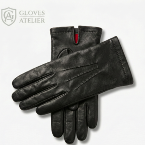 Silk-Lined Leather Gloves – Handsewn Three-Point Classic Design